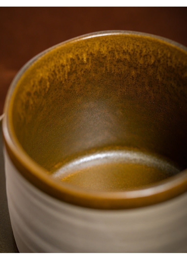 كوب فخار للقهوة، وأشجار النخيل والجمال، كوب قهوة أرابيكا، 120 مل - Image 4